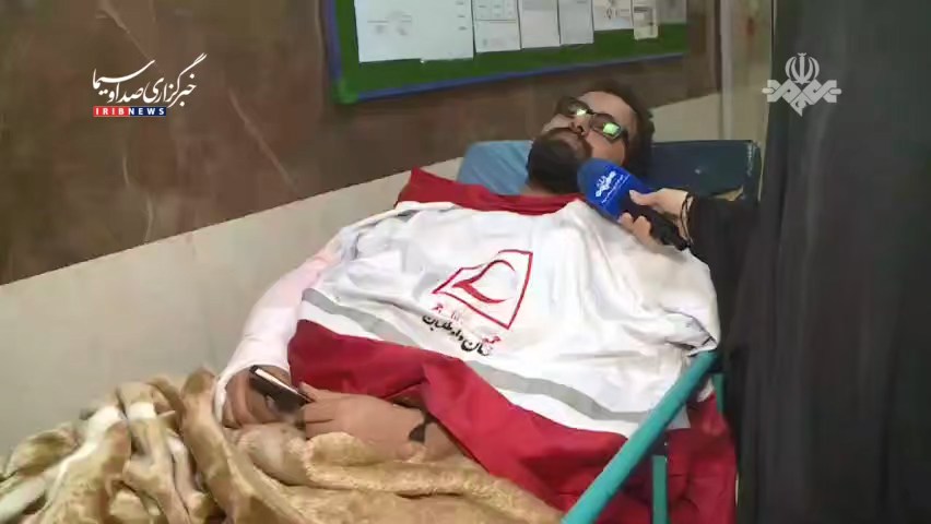 اصابت موشک دوم کارمندان هلال احمر را نیز مجروح کرد