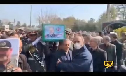 تشییع پیکر وزیر دفاع دولت چهاردهم، شهید سرلشکر خلبان عزیز نصیرزاده