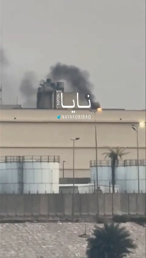 سفارت آمریکا در عراق هدف قرار گرفت