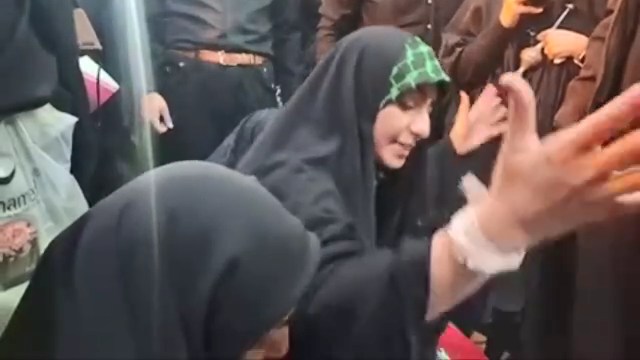 رجزخوانی همسر شهید محمدحسین کوچکی