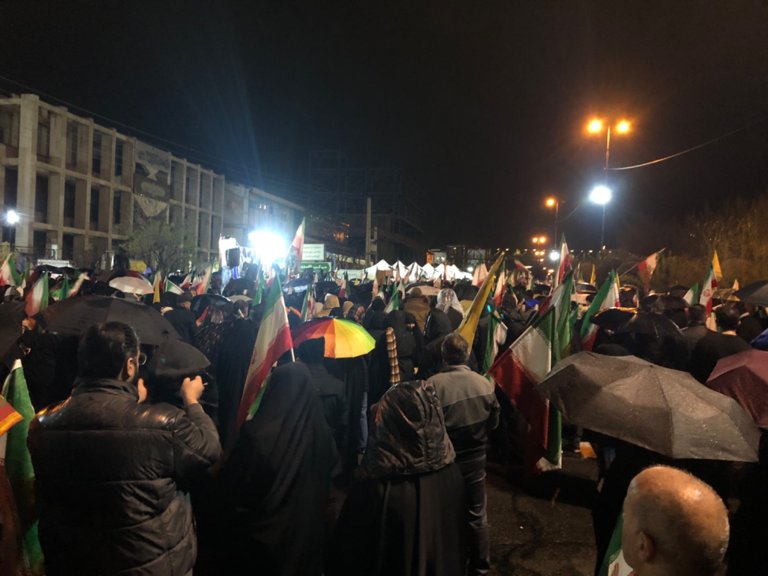تجمع میدانی مردم میدان المپیک