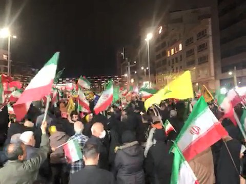 تجمعات شبهای اخیر در تهران