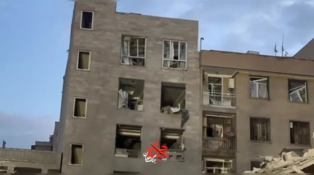 حمله بامدادی دشمن به مناطق مسکونی در شرق تهران