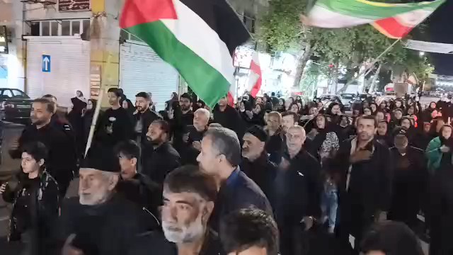 دسته‌های عزاداری در گرگان