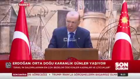 اردوغان: اگر جنگ طول بکشد و مذاکرات آمریکا و ایران به صلح نینجامد، ممکن است ترکیه وارد جنگ علیه اسرائیل شود