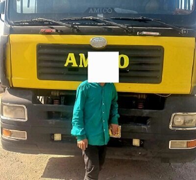 راننده 12 ساله در جاده‌های جنوب کرمان متوقف شد