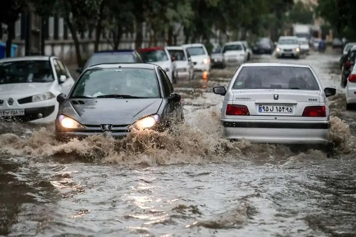 رگبار شدید باران در ۱۵ استان/ احتمال وقوع سیل