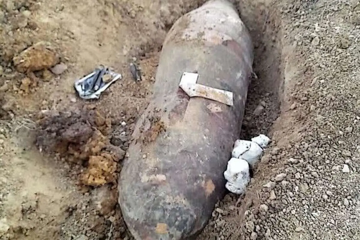 بمب عمل‌نکرده در ورامین خارج شد