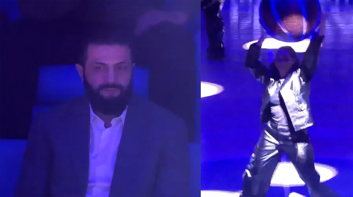 تصاویر احمد الشرع در مراسم رقص زنان در دمشق
