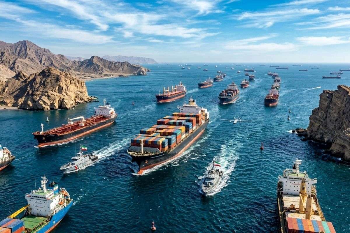 تایمز: بیش از ۶۰۰ کشتی تجاری در تنگه هرمز گرفتار شده‌اند