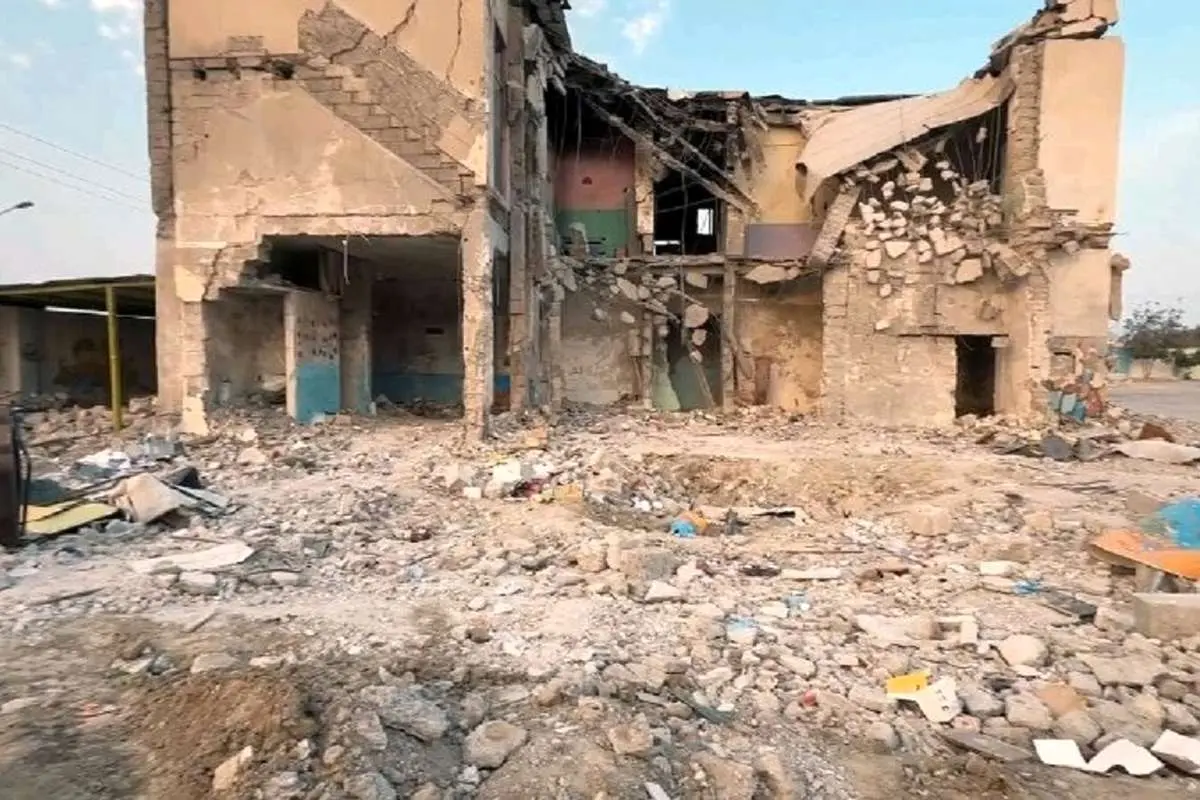 مدارس در جنگ اخیر ۲۲ همت آسیب دید