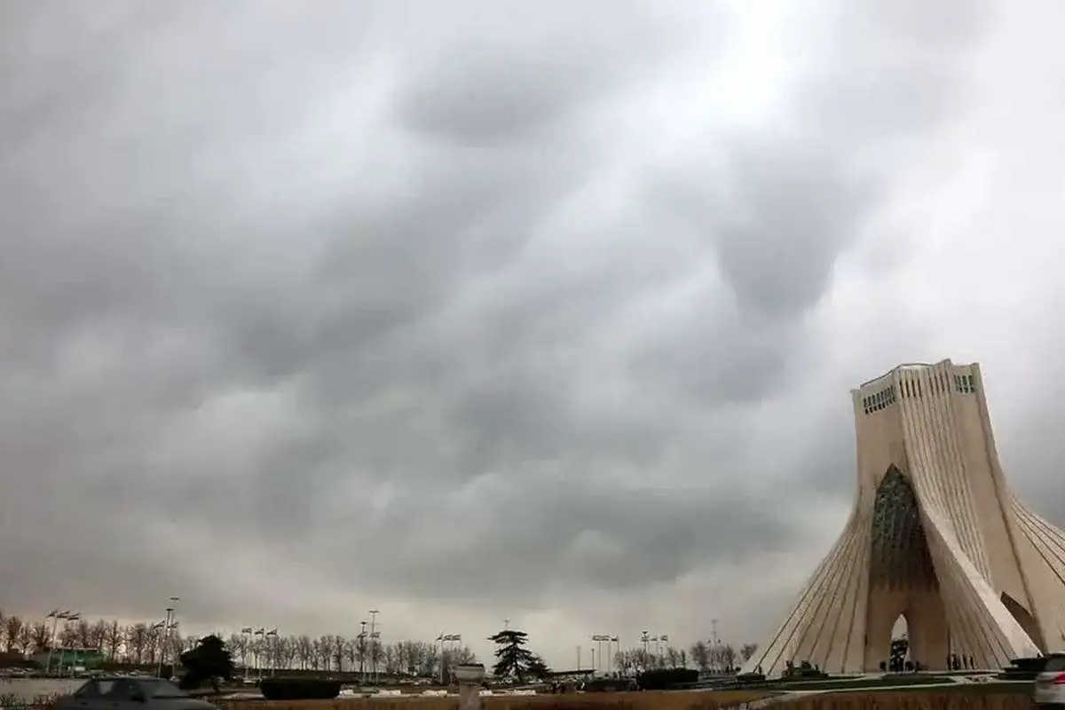 احتمال طوفان در تهران/ رگبار و رعد و برق در برخی مناطق