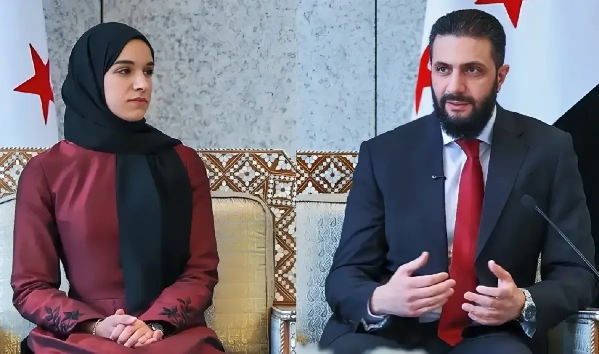 ببینید| حضور احمد الشرع و همسرش در رستورانی در ریف دمشق
