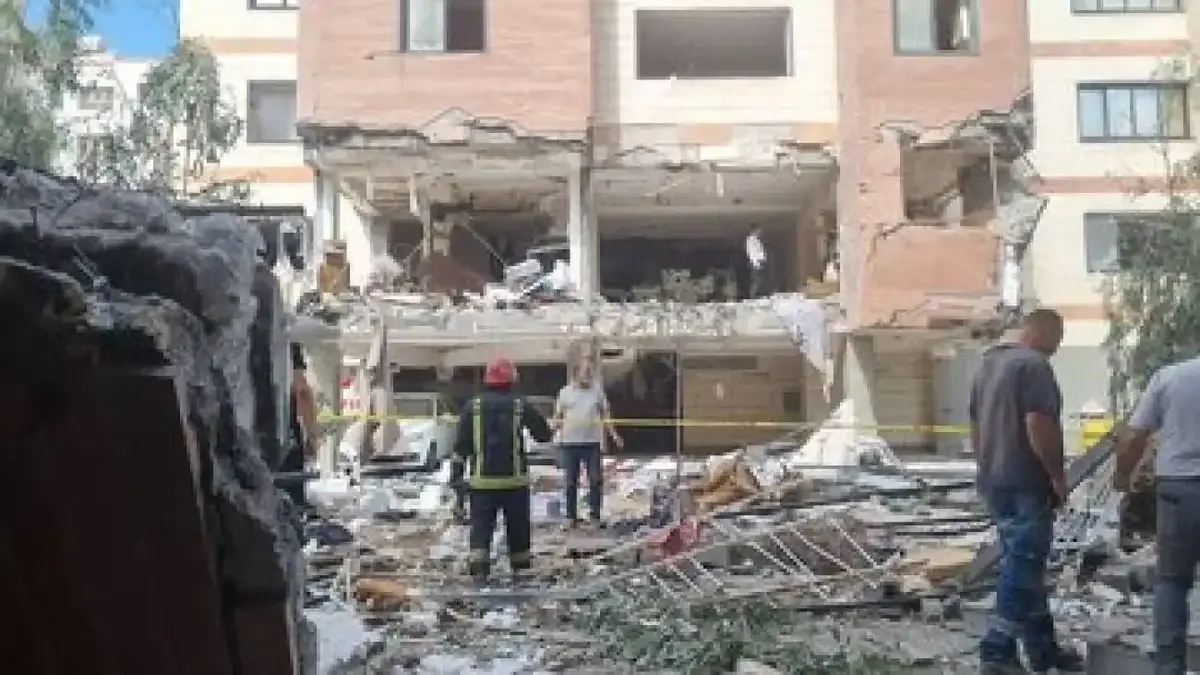گزارشی از شدت حادثه انفجار در قم