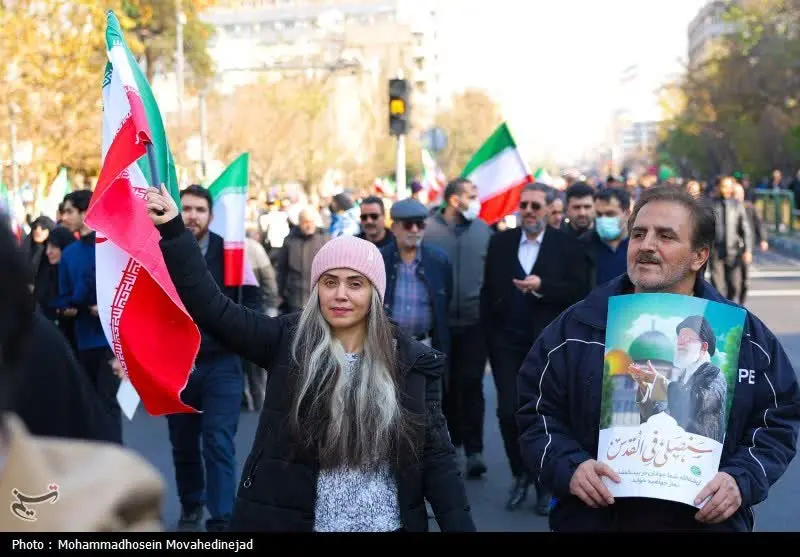 تصاویر خبرساز خبرگزاری تسنیم از راهپیمایی