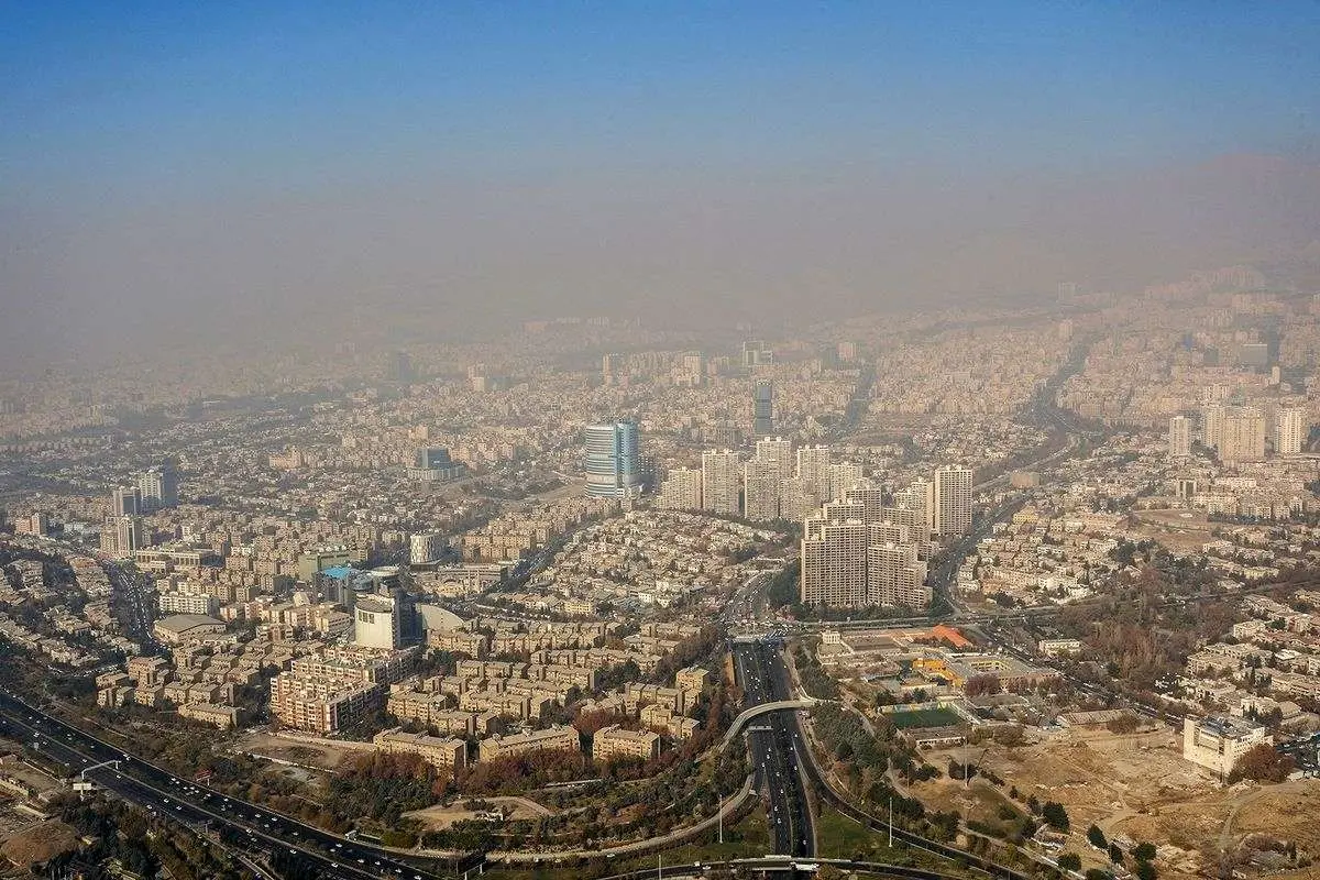 آلودگی هوای تهران شدت می‌گیرد