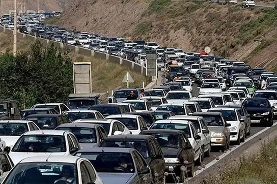 وضعیت تردد در این جاده شمالی کشور دوطرفه شد