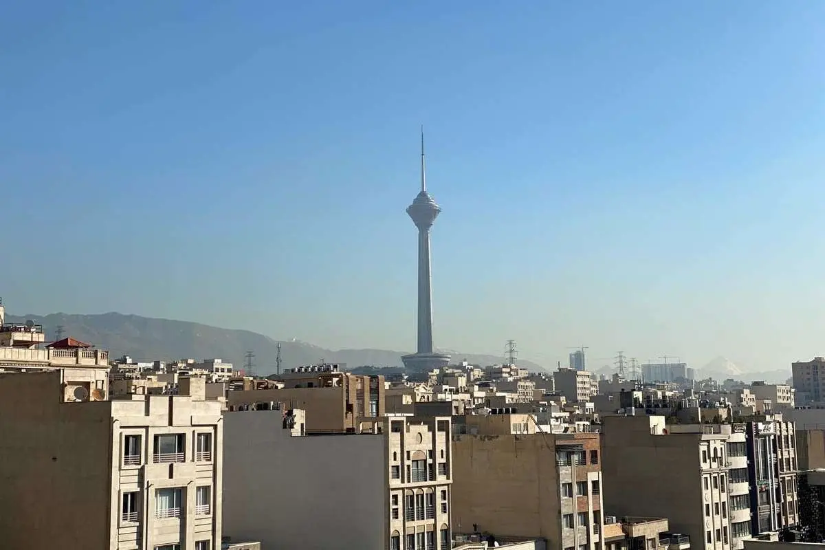 تصاویر: آسمان عجیب امروز در تهران