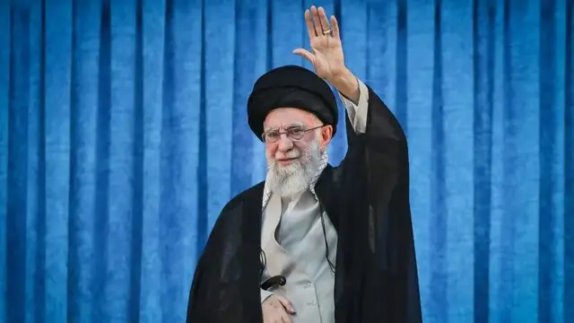 تصویری جدید از جایگاه پیکر رهبر انقلاب در مصلی