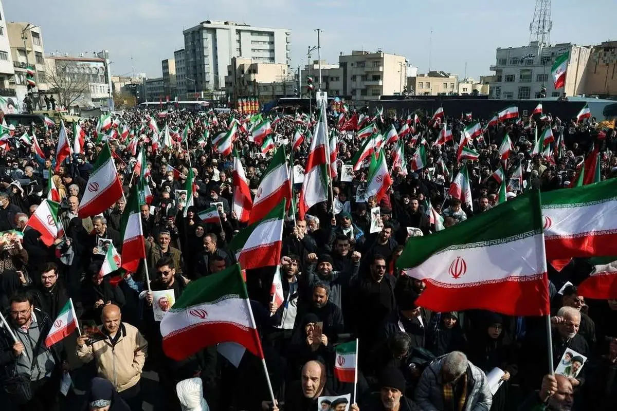 حضور گزارشگر CNN در میان تجمعات تبریز