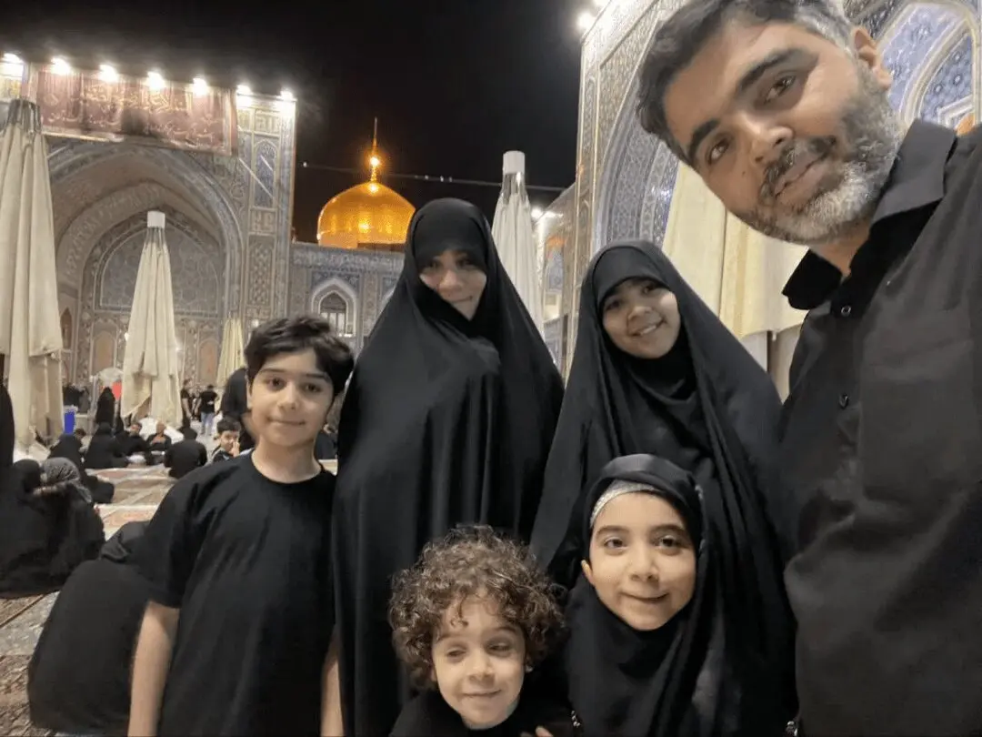 شهادت یک پاسدار به همراه خانواده‌اش در بیروت