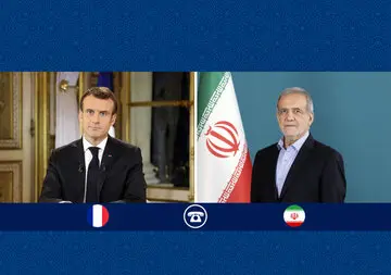 اعلام مواضع مکرون بعد از گفت‌وگو با پزشکیان