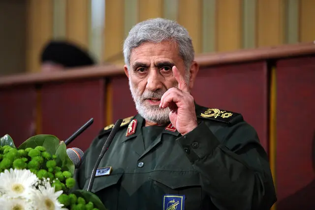پیام سردار قاآنی خطاب به فرماندهان جبهه مقاومت