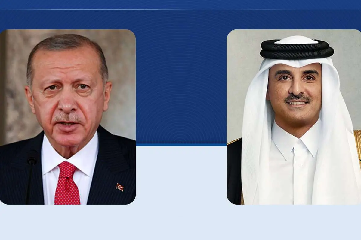 جزئیات گفت‌وگوی تلفنی امیر قطر و رئیس‌جمهور ترکیه