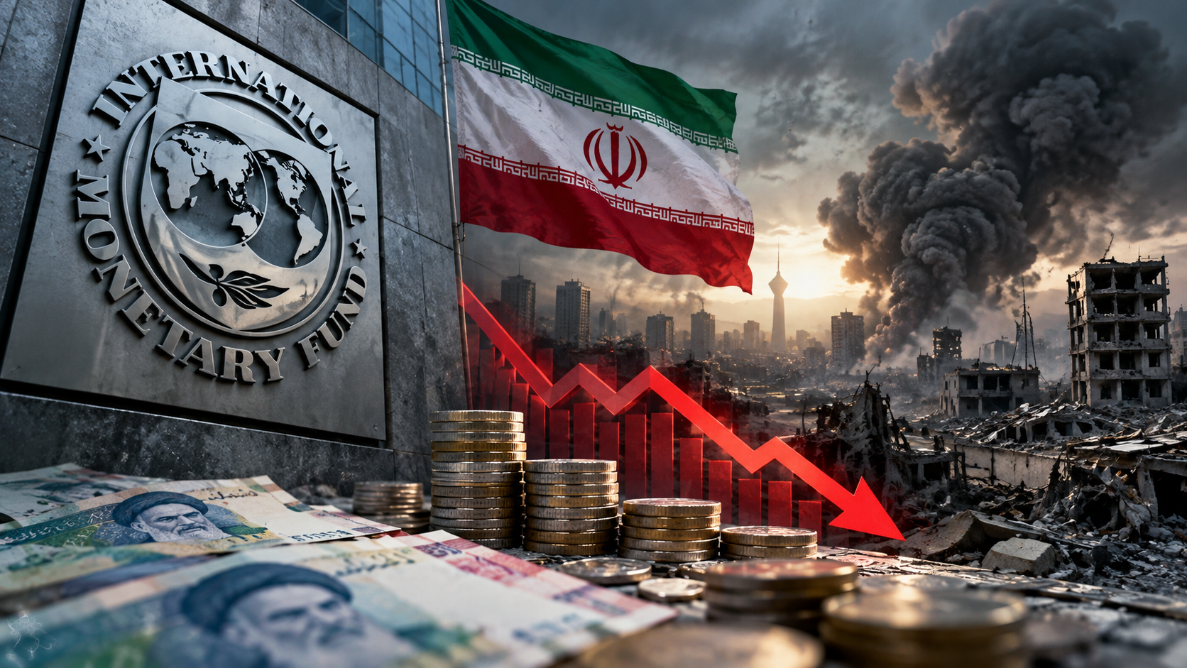 پیش‌بینی تلخ صندوق بین‌المللی پول/ جنگ با اقتصاد ایران چه کرد؟