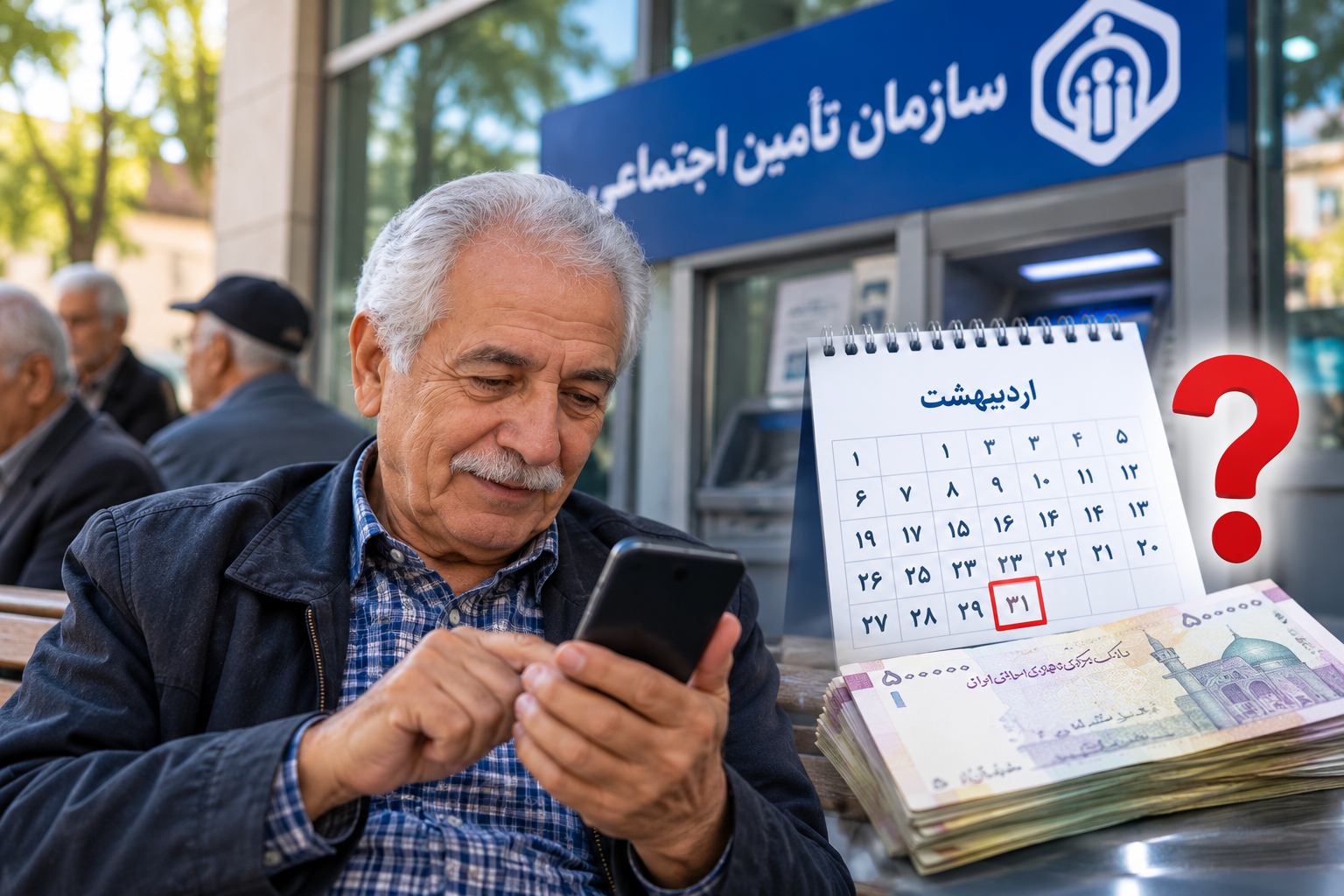 معوقات اردیبهشت بازنشستگان تأمین اجتماعی به کجا رسید؟