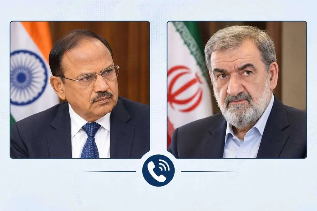 رایزنی تلفنی محسن رضایی با مشاور امنیت ملی هند