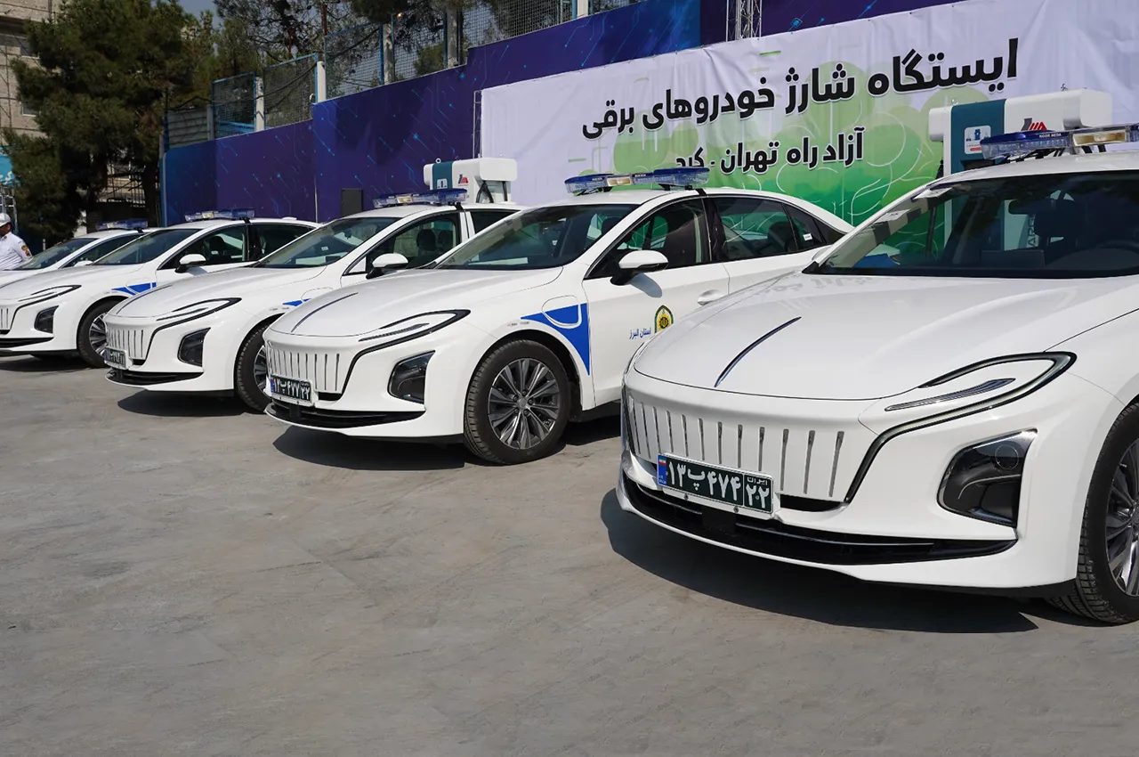 ببینید| رونمایی از خودروی جدید پلیس ایران!