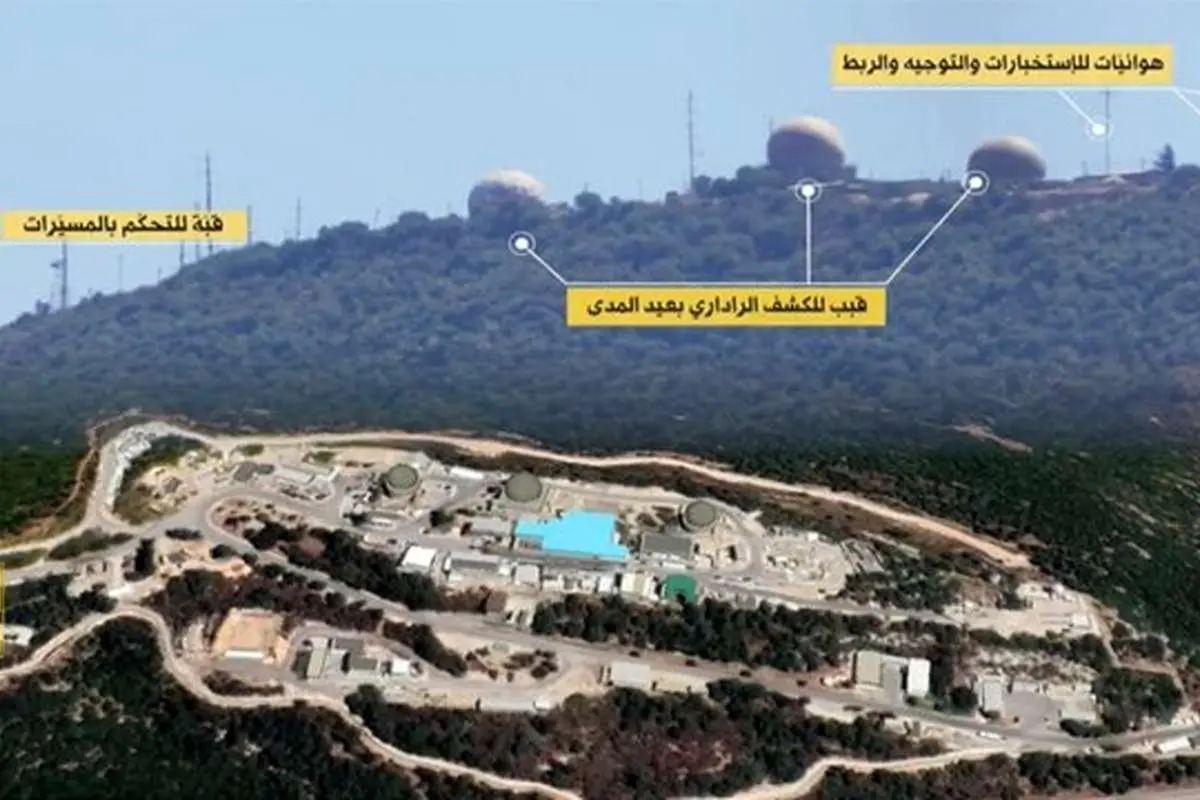 حمله موشکی حزب‌الله به پایگاه «مرون» در اسرائیل