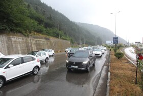 ترافیک روان و شرایط جوی متغیر در جاده های کشور