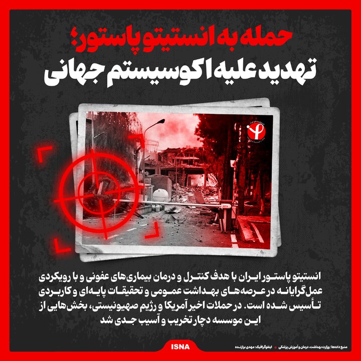 حمله به انستیتو پاستور؛ تهدید علیه اکوسیستم جهانی