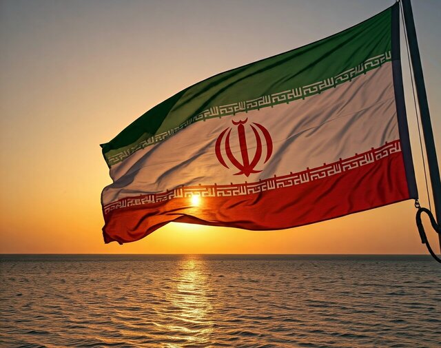 اهتزار پرچم ایران با نام «شهدای دنا» در بازی‌های آسیایی ساحلی چین