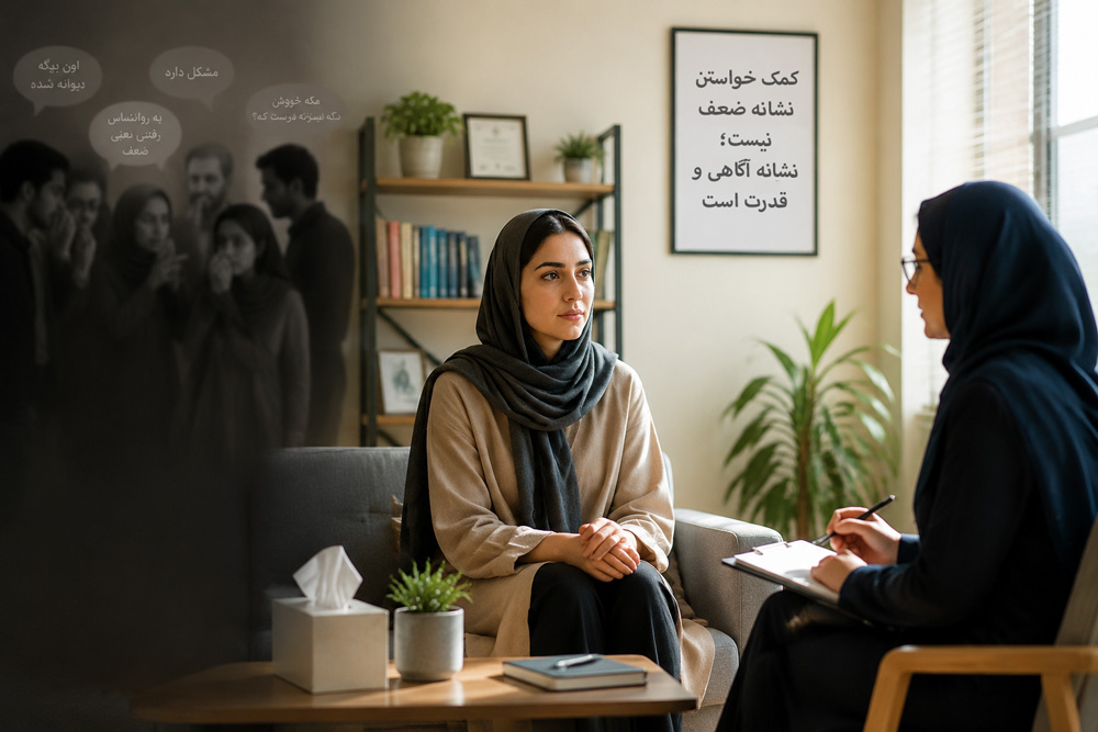 آیا واقعاً فقط دیوانه‌ها پیش روانشناس می‌روند؟
