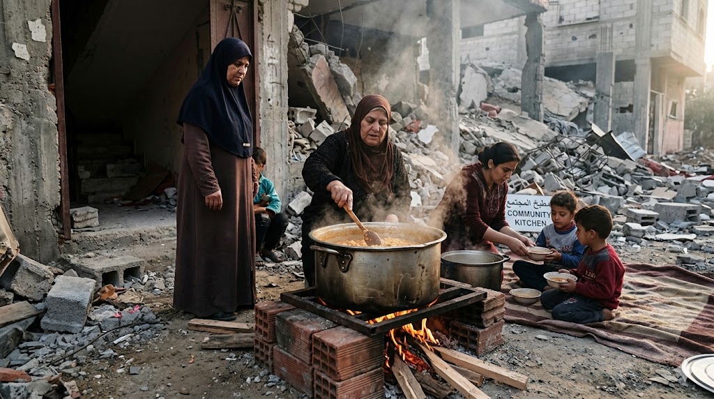 جایی که جنگ هم نتوانست بوی غذا را حذف کند
