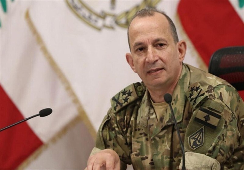 فرمانده ارتش لبنان: ارتش سد استواری در برابر توطئه‌ها برای برهم زدن ثبات خواهد بود