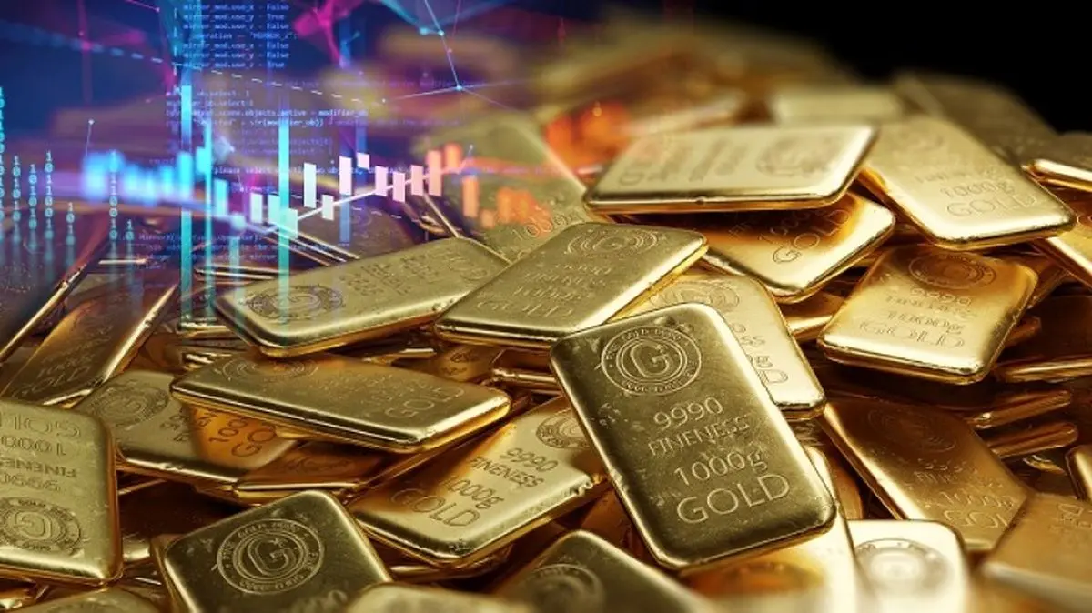 قیمت طلای جهانی در حال سقوط