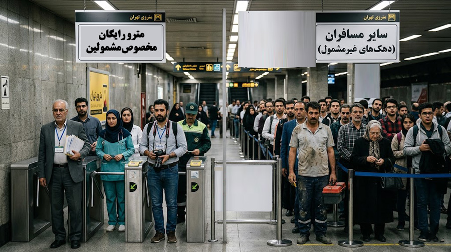 متروی طبقاتی/ چه کسانی در تهران «مسافر مجانی» هستند و چه کسانی باید تاوان بدهند؟