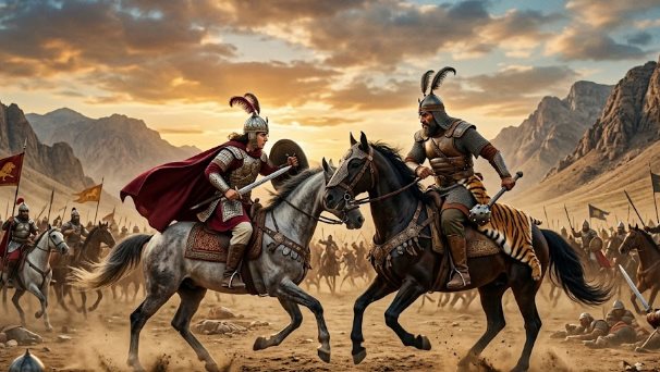 نبرد قهرمانان؛ رستم و سهراب در محاصره اسپایدرمن و هالک!