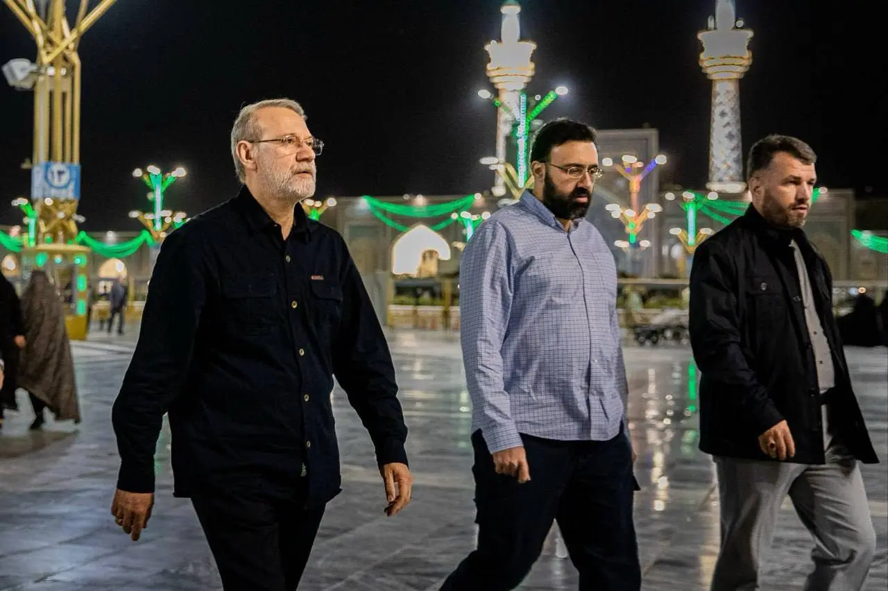 تصویر نادری از لاریجانی و همراهان شهیدش منتشر شد!