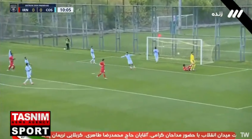 واکنش جالب اینفانتینو به گل اول ایران مقابل کاستاریکا