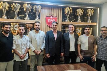 ۴ سرمربی جدید تیم‌های پایه باشگاه پرسپولیس معرفی شدند