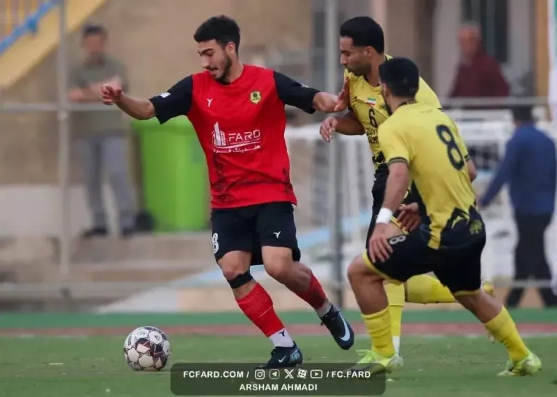 طوفان صمد مرفاوی در لیگ یک فوتبال ایران