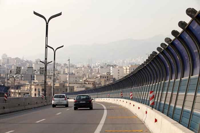 تهیه نقشه حریم صوتی بزرگراه‌های شهر تهران