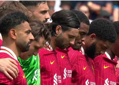 باشگاه لیورپول به قهرمان فقیدش ژوتا ادای احترام کرد