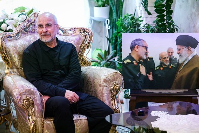 قالیباف در منزل شهید شادمانی: ۴۰ سال مجاهدت، پاداشش شهادت شد
