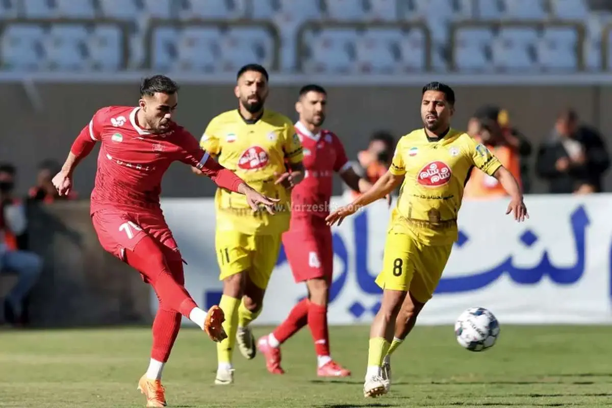 برد ۲-۱ فجرسپاسی مقابل پرسپولیس